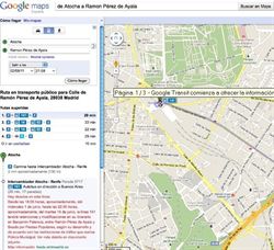 Google Transit ya funciona en 6 ciudades