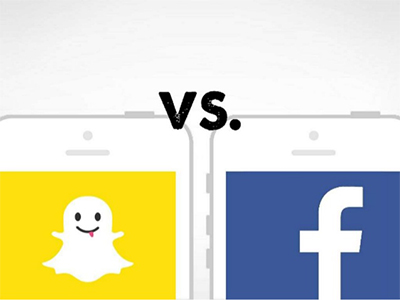 facebook y snapchat