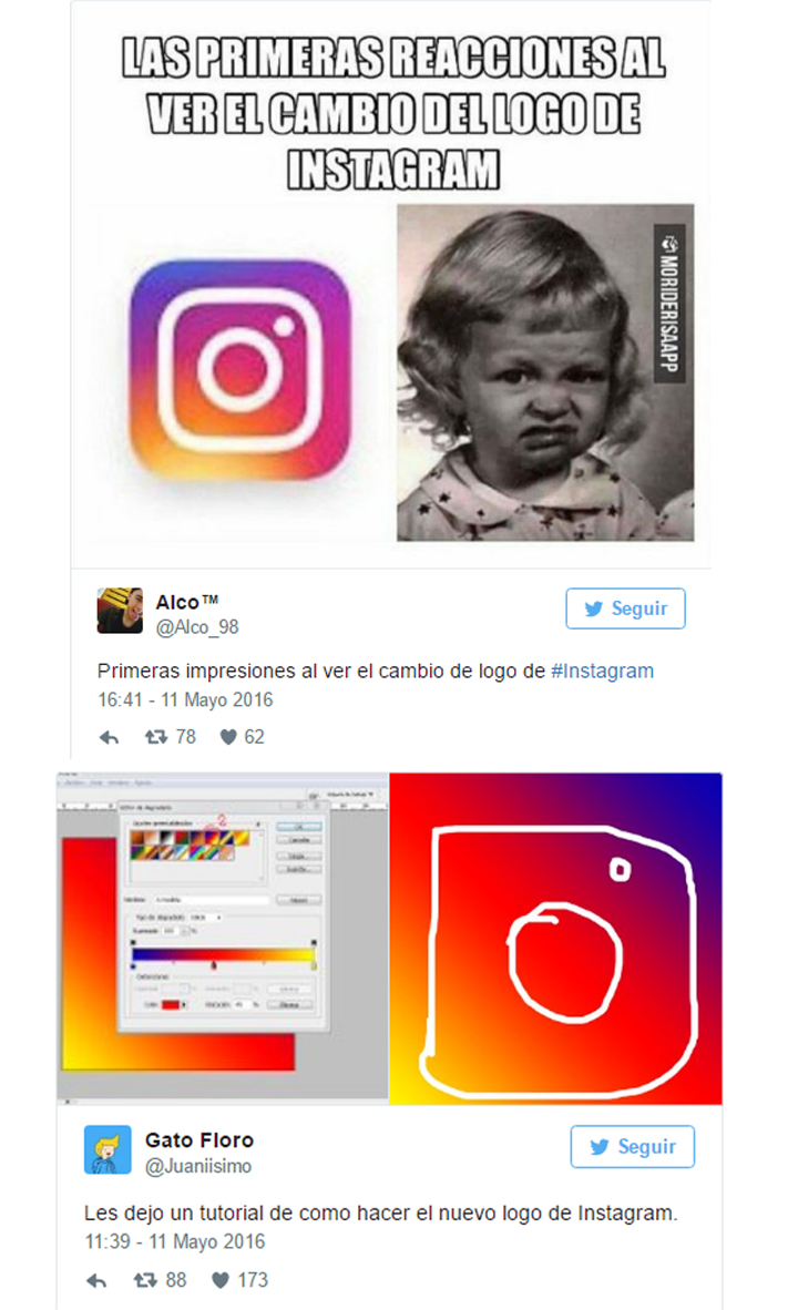 rediseño en el logo de Instagram