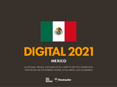 Estadísticas de Redes Sociales en Mexico 2021