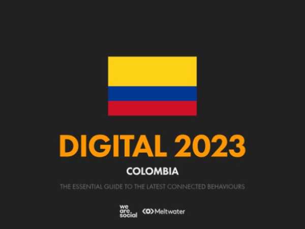 Estadísticas de redes sociales en Colombia 2023