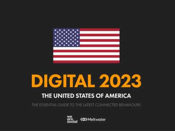 Estadísticas de Redes Sociales en Estados Unidos 2023