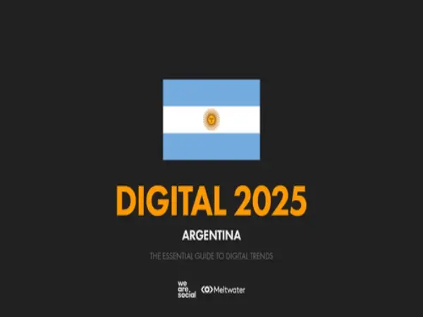 estadisticas de redes sociales en argentina 2025