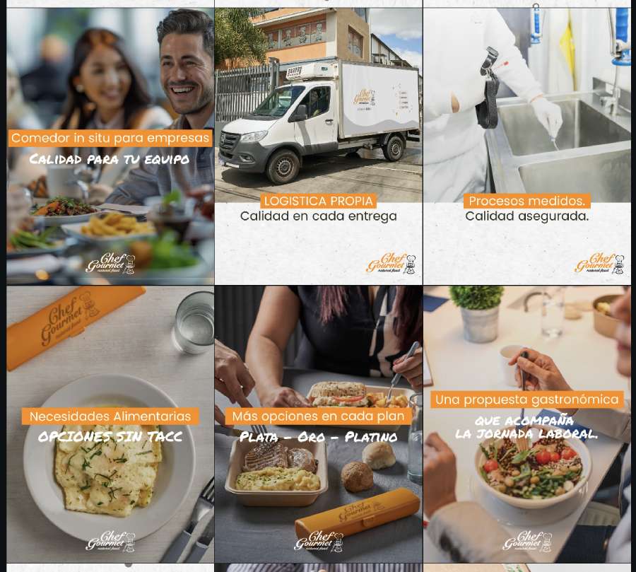 gestion de redes sociales empresa gastronomia